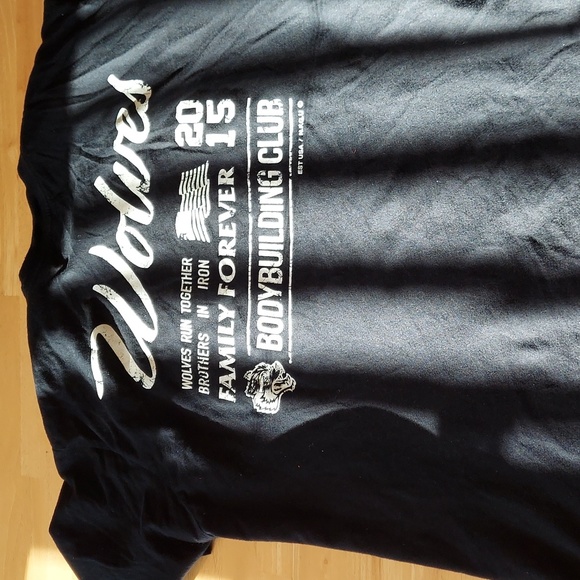 Darc Sport blk large bodybuilding t shirt - Picture 1 of 4